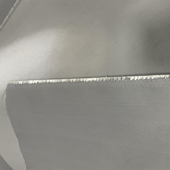 Silicon-coated silica fabric