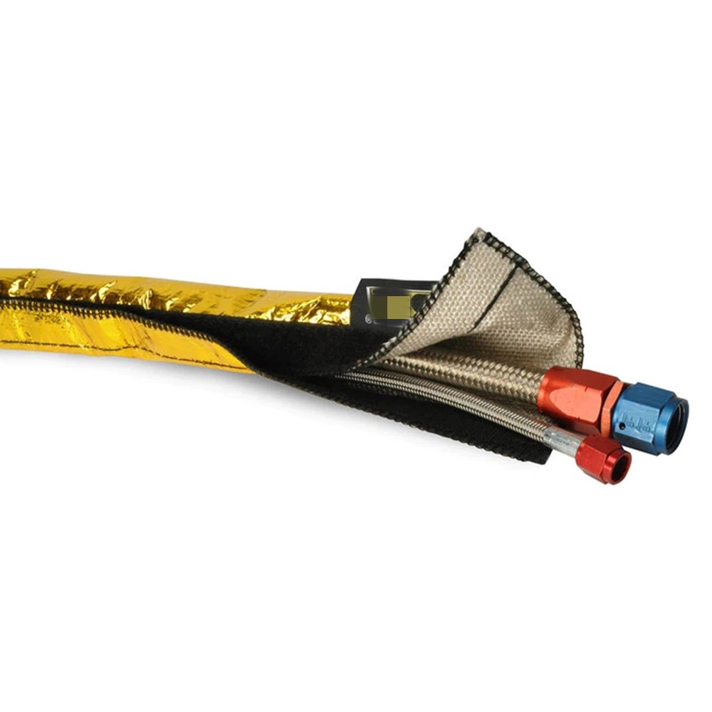 Heat Shroud Gold: Atasi Panas Ekstrem. Lindungi Saluran Kritis. Tanpa Pemutusan